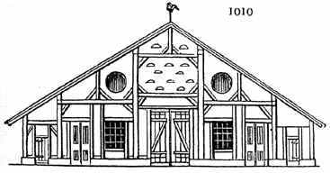 barn plan, 1834.