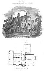 1852 Cottage Residences with historic landscaping.