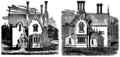 Shoppell's small gothic house design.