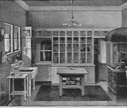 Victorian kitchen design.