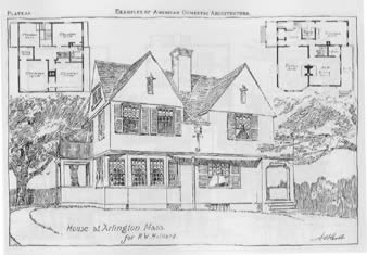 Shingle-style house plan book.